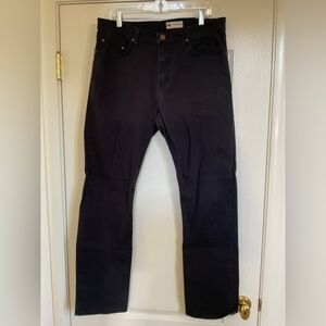 Wrangler Black Straight Leg Jeans Classic Design